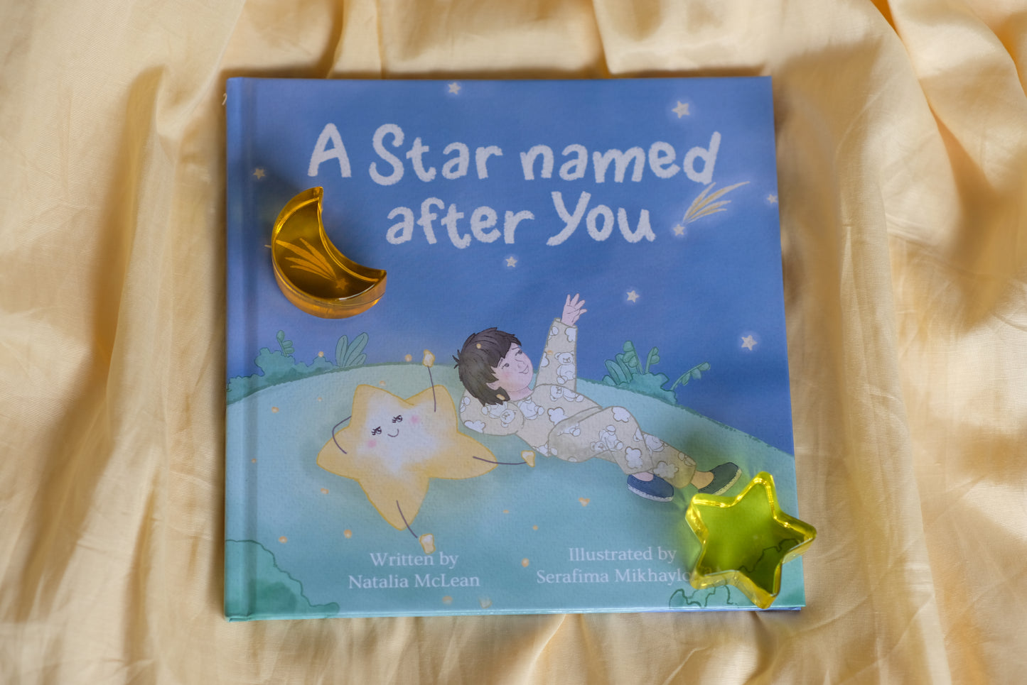 "A Star named after You" - Keepsake Book for Babies and Children; 216 mm x 216 mm (Hardback)