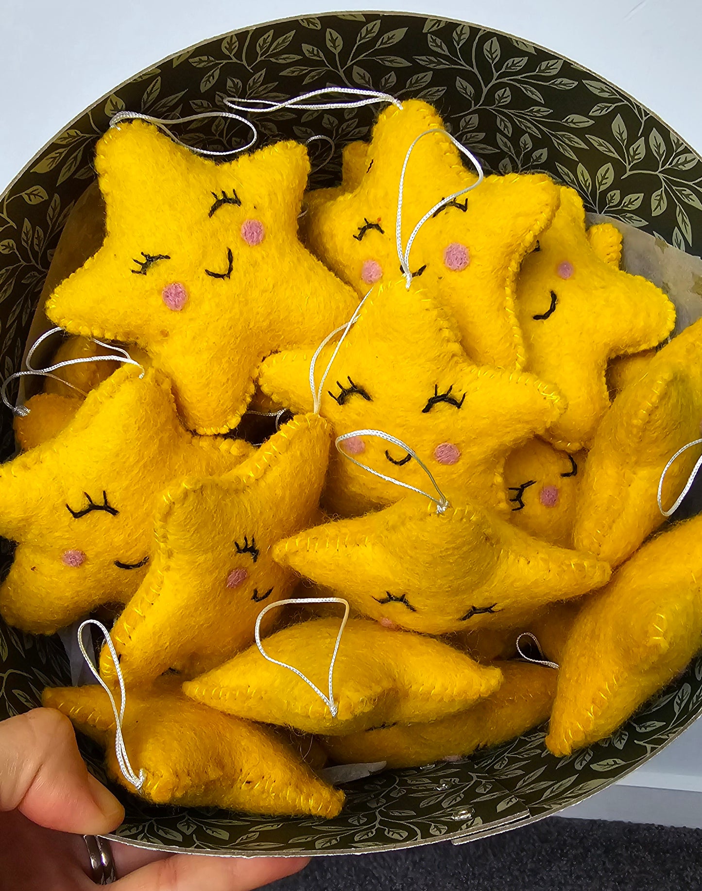 Pocket Size Hand Felted Star Character Toys - 100% Ethically Sourced New Zealand Wool