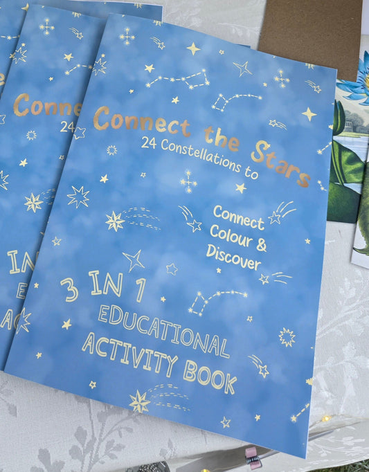 "Connect the Stars" Constellation-Inspired Activity Book for All Ages