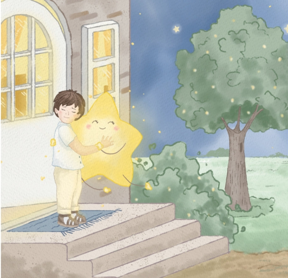 "A Star named after You" -  Keepsake Book for Babies and Children; 216 mm x 216 mm (Hardback)